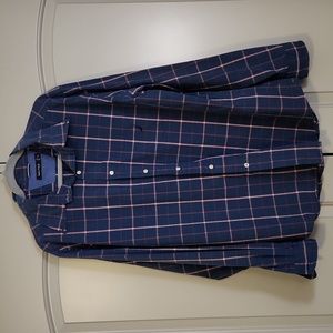 Nautica plaid button up